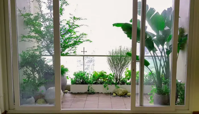Hướng nhà chung cư là ban công