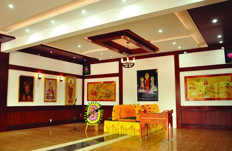 Phòng hành lễ tổ chức tang lễ tại Công viên Thiên Đức