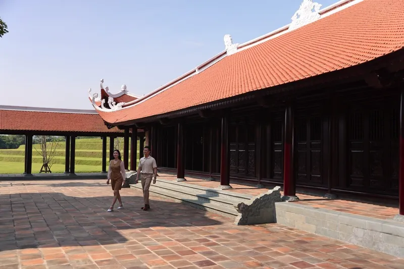 Nhà Thờ Tổ trong quần thể tâm linh Công viên Thiên Đường Tuyên Quang