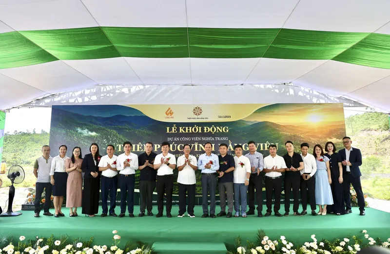 Khởi động dự án Công viên nghĩa trang Thiên Phúc Vĩnh Hằng Viên tại Uông Bí